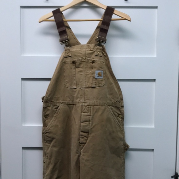 Carhartt Other - Carhartt bib overalls canvas insulated